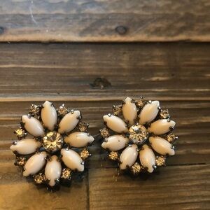 Vintage clip on earrings​​​​​​​​​​​​
